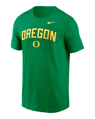 Мужская футболка Oregon Primetime Arch Stack Nike College