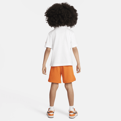 Nike Sportswear Create Your Own Adventure Little Kids' Polo and Shorts Set