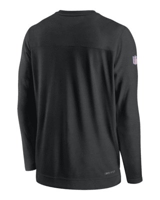 Pittsburgh Steelers Nike Legends Long Sleeve Dri-Fit Black Practice T-Shirt