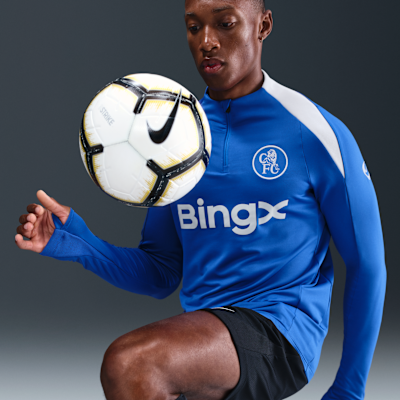 Chelsea F.C. Strike Third Men's Nike Dri-FIT Total 90 Football Knit Drill Top