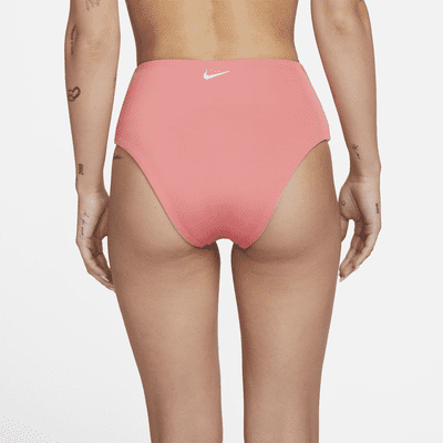 Parte inferior de traje de baño con cintura alta reversible Nike