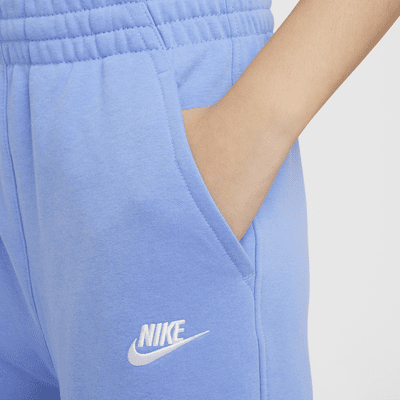 Pants de pierna ancha para niña Nike Sportswear Club Fleece