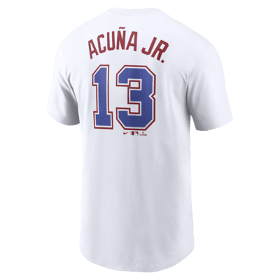 Ronald Acuña Jr. Atlanta Braves City Connect Fuse Men's Nike MLB T-Shirt