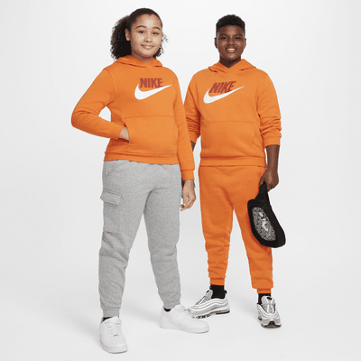 Nike Sportswear Club Fleece Big Kids' Hoodie (Extended Size)