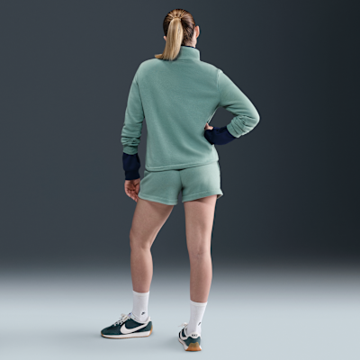 Shorts de tiro medio para mujer Nike Sportswear Club Fleece