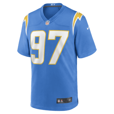 Jersey de fútbol americano Game para hombre NFL Los Angeles Chargers ...