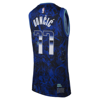 luka doncic anthracite jersey
