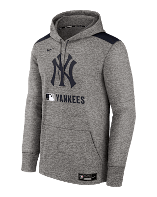 Мужское худи New York Yankees Authentic Collection Nike Therma MLB Pullover Hoodie