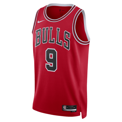 Maillot NBA Chicago Bulls Michael Jordan 23 Nike 2017-18 Rouge Swingman -  Homme