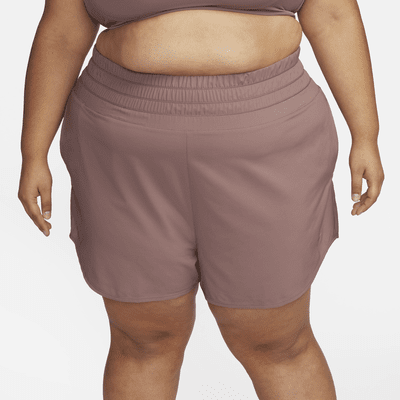 Nike Dri-FIT One Women's Ultra High-Waisted 3 Brief-Lined Shorts (Plus  Size)
