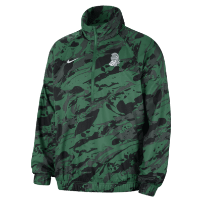 Michigan State Windrunner Men's Nike College Anorak Jacket. Nike.com