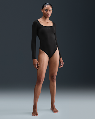 Женские  Nike Form Long-Sleeve Bodysuit