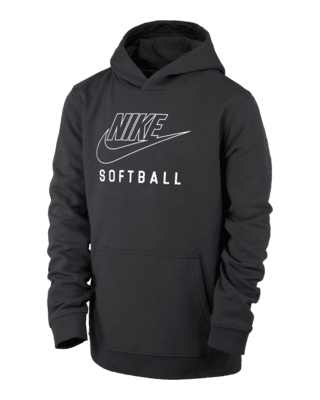 Подростковое худи Nike Swoosh Club Fleece Big Kids' Softball Pullover Hoodie