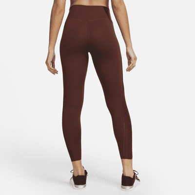 Leggings estampados de tiro medio de 7/8 para mujer Nike One Luxe Icon Clash
