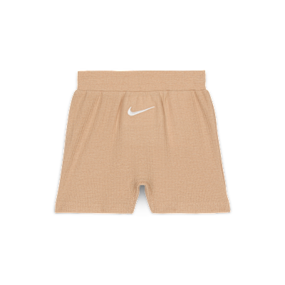 Nike Essentials Baby (0-9M) Crew and Shorts Set