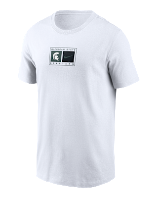 Мужская футболка Michigan State Campus Logo Swoosh Nike College