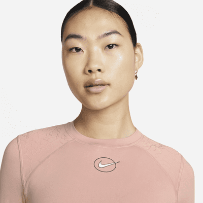 ナイキ Dri-FIT アイコン クラッシュ ウィメンズ ロングスリーブ ランニングトップ