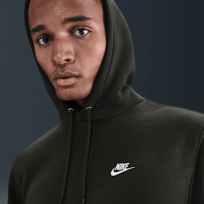 Sweat à capuche en Fleece Nike Club pour homme