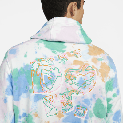 Nike Sportswear Club Fleece Men's Ice-Dye Pullover Hoodie