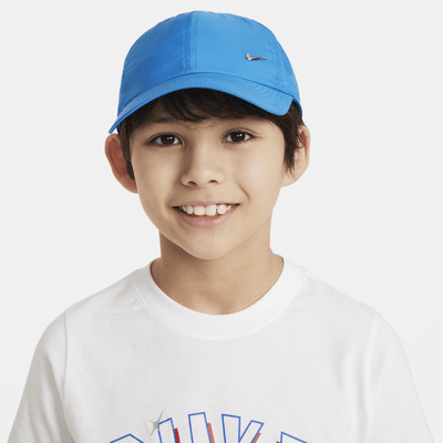 Cappello destrutturato con Swoosh in metallo Nike Dri-FIT Club – Bambini