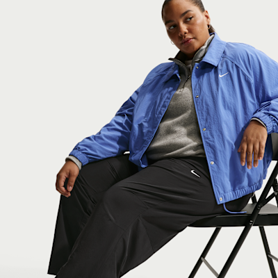 Nike Sportswear Women's Oversized High-Waisted Woven Pants (Plus Size)