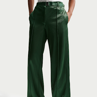 Nike Sportswear Women's Loose Mid-Rise Belted Pintuck Pants