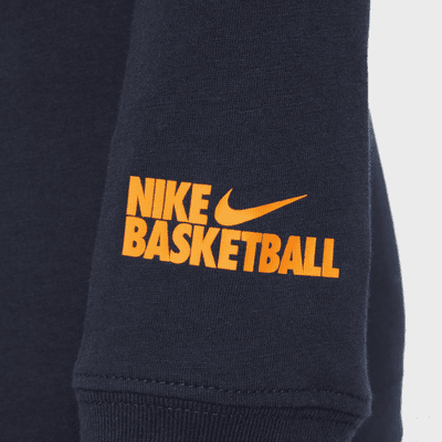 Playera de manga larga para niños grandes Nike Sportswear