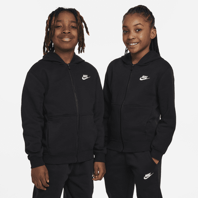 Conjunto de entrenamiento para niños talla grande Nike Sportswear Club Fleece