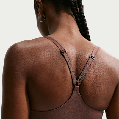 Αθλητικός ρυθμιζόμενος στηθόδεσμος ελαφριάς στήριξης με ενίσχυση Nike Indy