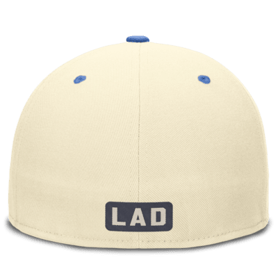 Gorra Nike Dri-FIT de la MLB ajustada para hombre Los Angeles Dodgers City Connect True