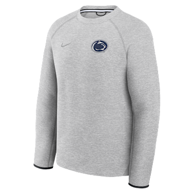 Sudadera de cuello redondo sin cierre universitaria Nike para hombre Penn State Tech Fleece