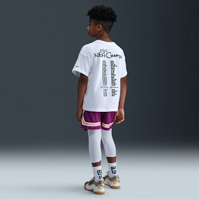 Playera de básquetbol Max90 para niños talla grande de LeBron "Bubble Boy"