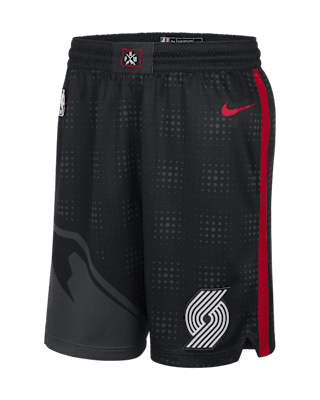 Мужские шорты Portland Trail Blazers 2024/25 City Edition Nike Dri-FIT NBA Swingman Shorts