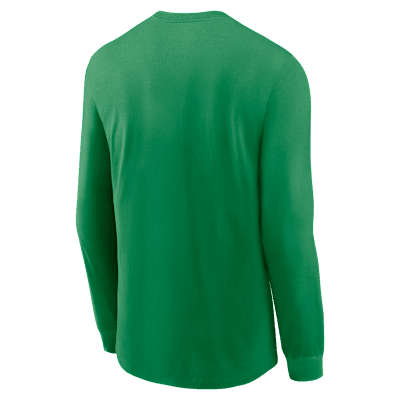 Playera de manga larga universitaria Nike Dri-FIT para hombre Oregon Sideline