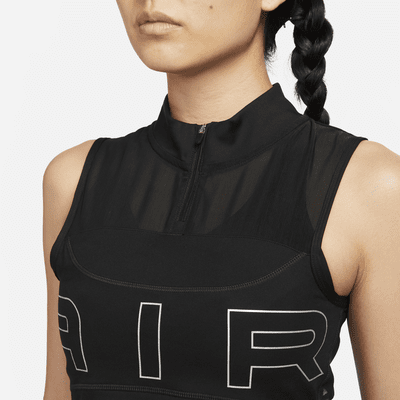 Nike Air Dri-FIT Women's 1/4-Zip Running Crop Top. Nike MY