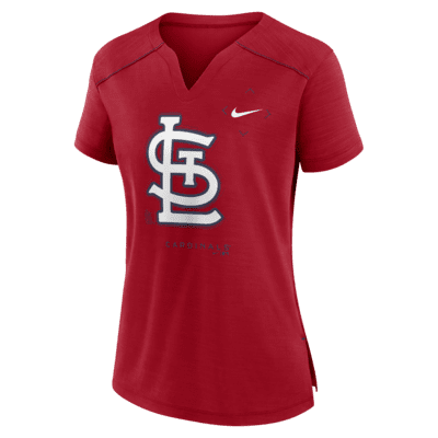 Nike Breathe Pure Pride (MLB St. Louis Cardinals) Women's Notch Neck T-Shirt