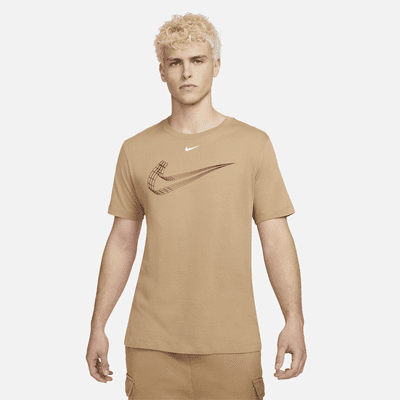 Vintage Nike T-Shirt Beige Great condition Supreme - Depop