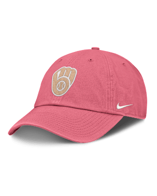 Женские  Milwaukee Brewers Club Men’s Nike MLB Adjustable Hat