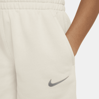 Nike Sportswear Dri-FIT fleeceshorts til store barn (jente)