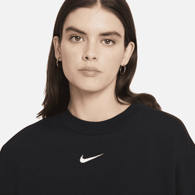 Nike Sportswear Collection Essentials Over-Oversized Fleece Crew Sweatshirt