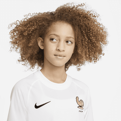 FFF 2022 Stadium Away Big Kids' Nike Dri-FIT Soccer Jersey