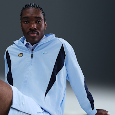 Vævet Nike Sportswear-løbejakke til mænd