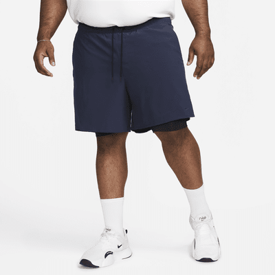 Shorts versátiles Dri-FIT de 18 cm 2 en 1 para hombre Nike Unlimited