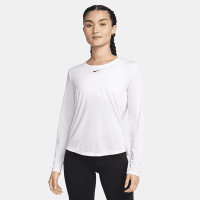 New Womens Small Nike Dri Fit Stay Cool Long Sleeve Crew Shirt