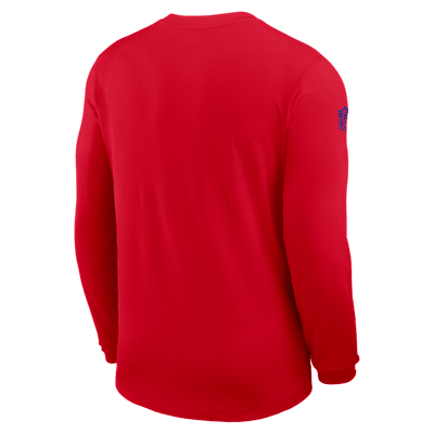 Buffalo Bills Sideline Coach Men's Nike Dri-FIT NFL Long-Sleeve Top