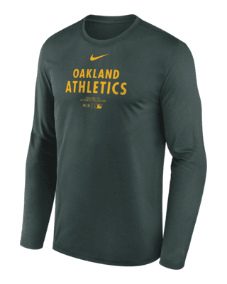 Oakland Athletics Authentic Collection Practice Men's Nike Dri-FIT MLB  Long-Sleeve T-Shirt. Nike.com