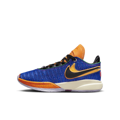 Youth Nike Lebron XIX GS Basketball Shoes Dutch Blue White Green DD0418 400  | eBay