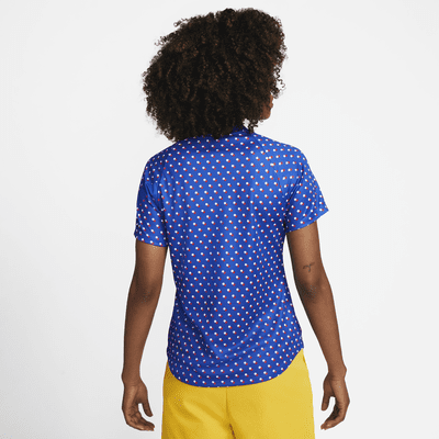 Camiseta de fútbol Nike para antes del partido para mujer de Francia