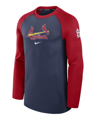 Мужская футболка St. Louis Cardinals Authentic Collection Game Time Nike Dri-FIT MLB Long-Sleeve