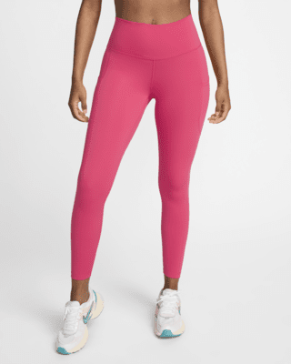 Женские тайтсы Nike One High-Waisted 7/8 Leggings with Pockets